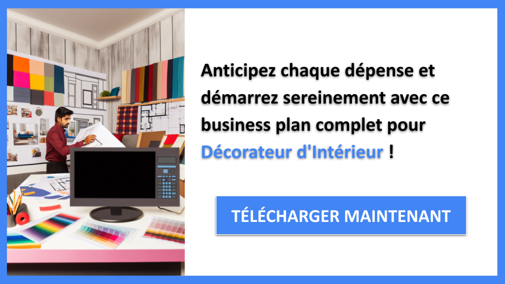 Exemple Business Plan pour Décorateur d'Intérieur - Coût de gestion d'une activité de Décorateur d'Intérieur- CTA3