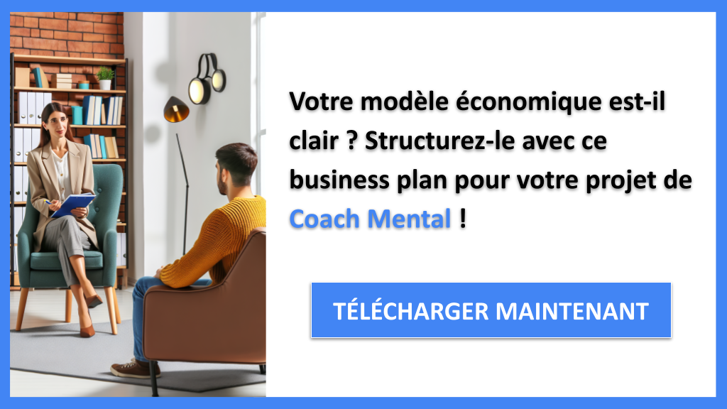 Exemple Business Plan pour Coach Mental - Coach Mental Business Model Canvas- CTA1