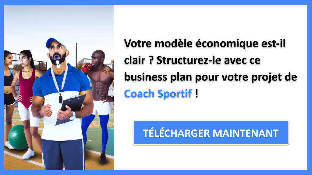 Exemple Business Plan pour Coach Sportif - Coach Sportif Business Model Canvas- CTA1