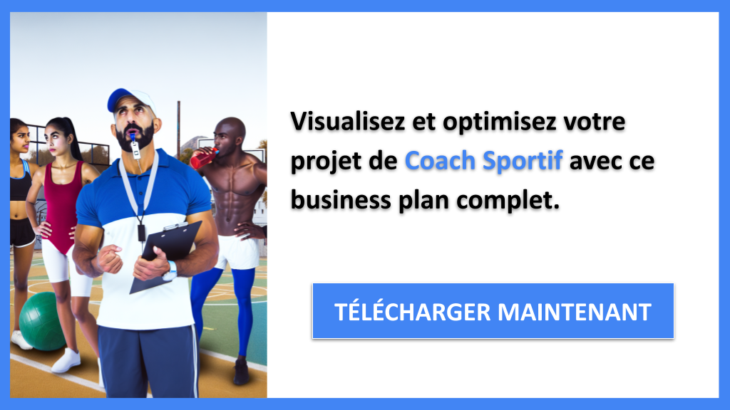 Exemple Business Plan pour Coach Sportif - Coach Sportif Business Model Canvas- CTA3