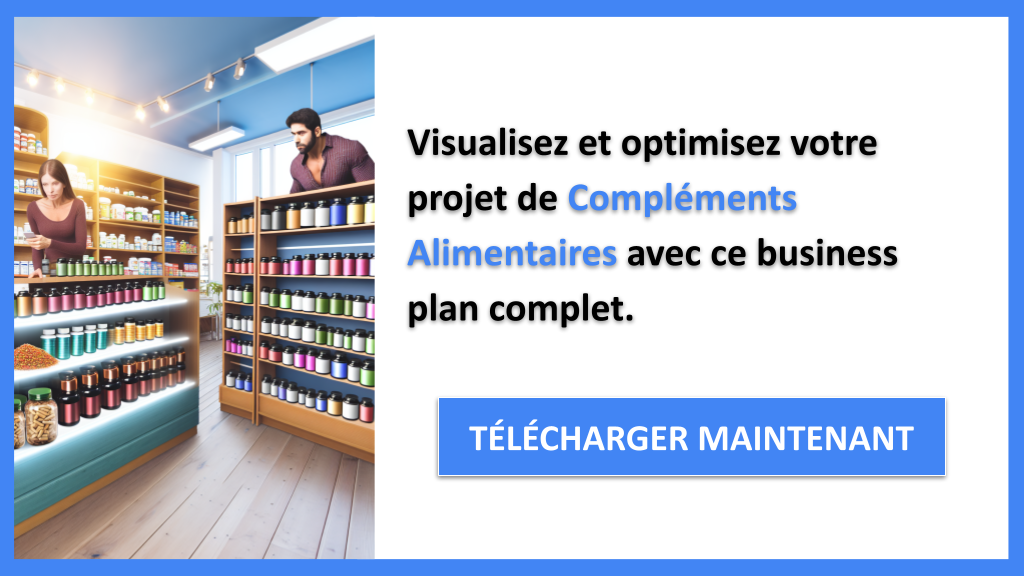 Exemple Business Plan pour Compléments Alimentaires - Compléments Alimentaires Business Model Canvas- CTA3