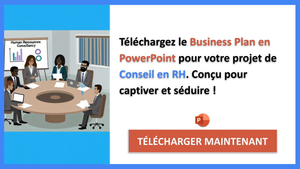 Comment optimiser votre Business Model Canvas pour Conseil en RH ? 7 Exemple Business Plan pour Conseil en RH - Conseil en RH Business Model Canvas- CTA2