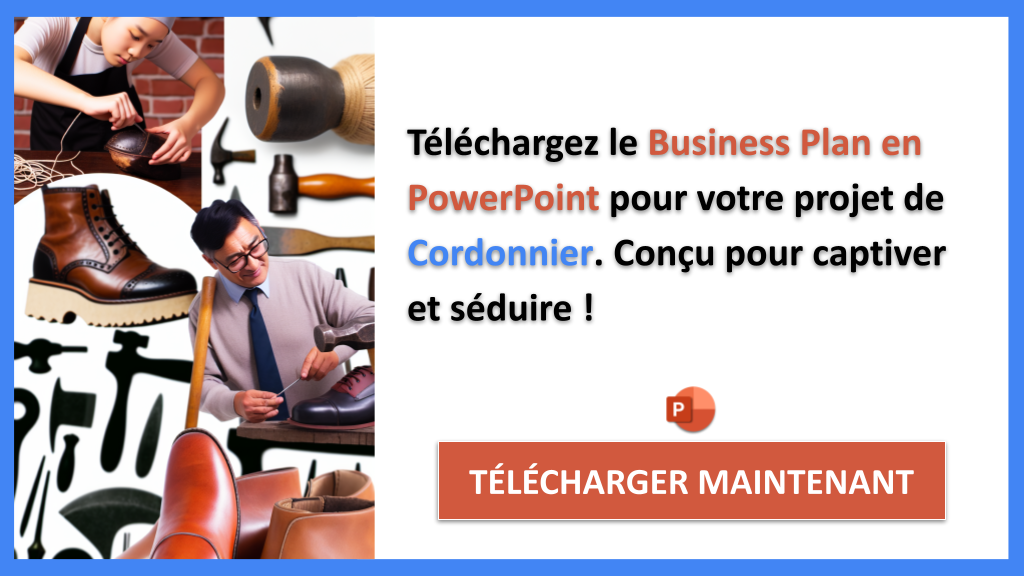 Exemple Business Plan pour Cordonnier - Cordonnier Business Model Canvas- CTA2