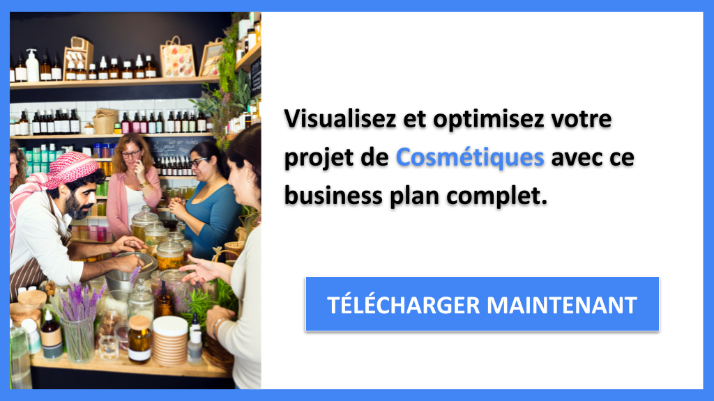 Business Model Canvas pour Cosmétiques : Guide Complet 8 Exemple Business Plan pour Cosmétiques - Cosmétiques Business Model Canvas- CTA3