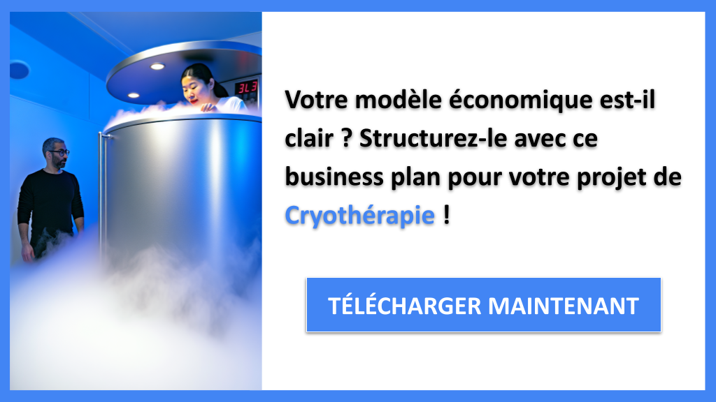 Pourquoi utiliser un Business Model Canvas pour Cryothérapie ? 6 Exemple Business Plan pour Cryothérapie - Cryothérapie Business Model Canvas- CTA1