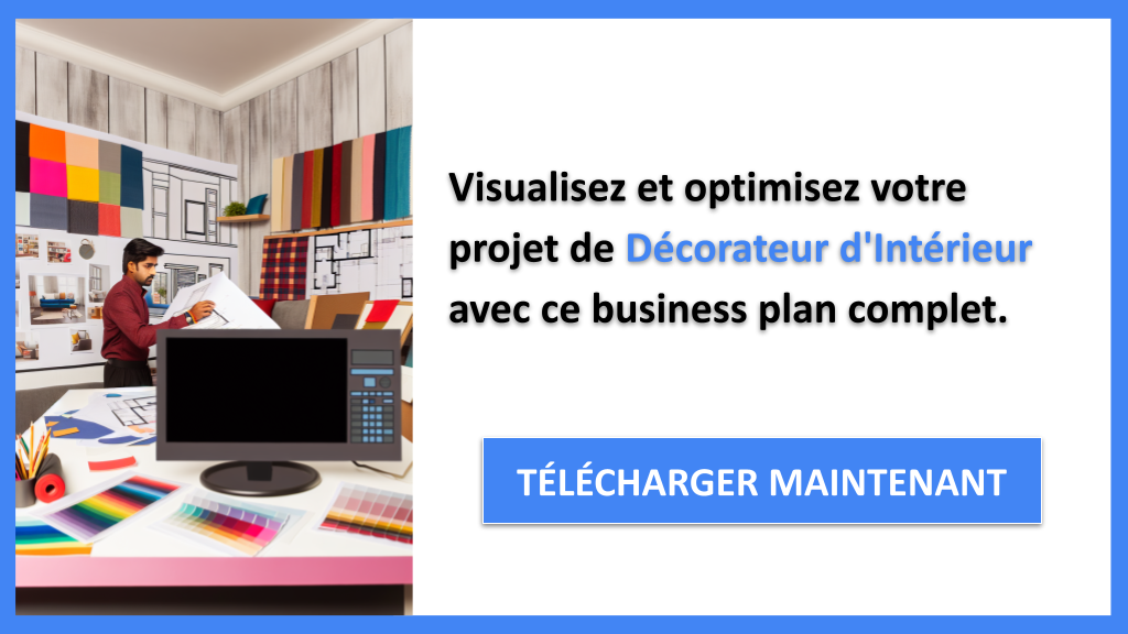 Exemple Business Plan pour Décorateur d'Intérieur - Décorateur d’Intérieur Business Model Canvas- CTA3