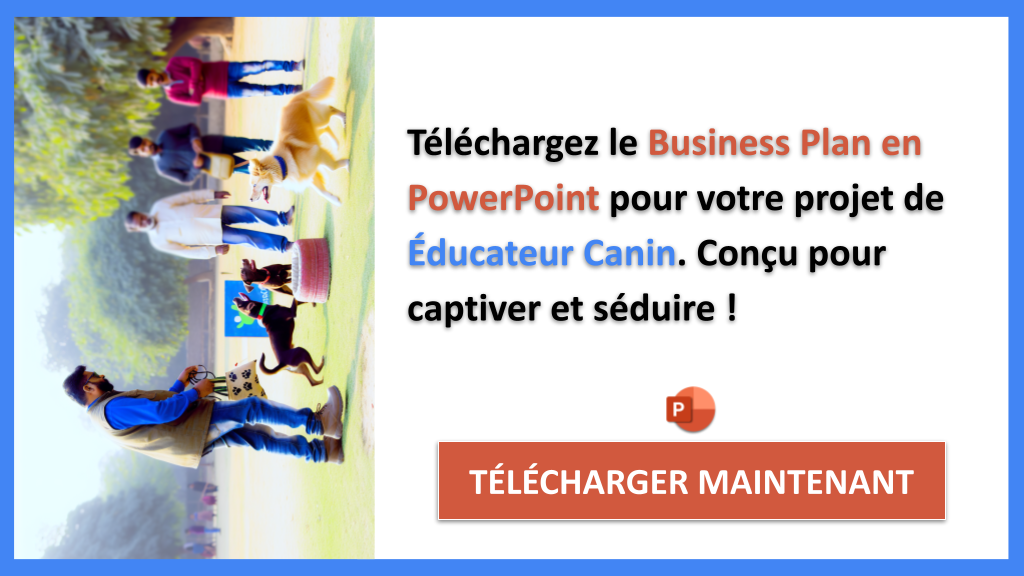 Exemple Business Plan pour Éducateur Canin - Éducateur Canin Business Model Canvas- CTA2