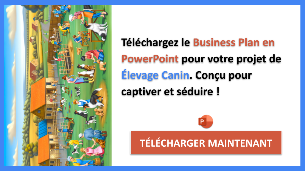 Exemple Business Plan pour Élevage Canin - Élevage Canin Business Model Canvas- CTA2