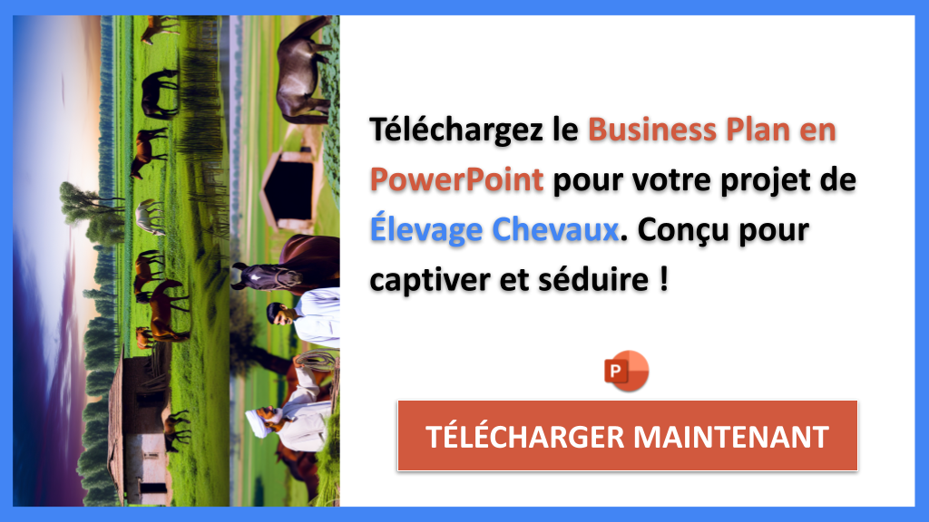 Exemple Business Plan pour Élevage Chevaux - Élevage Chevaux Business Model Canvas- CTA2