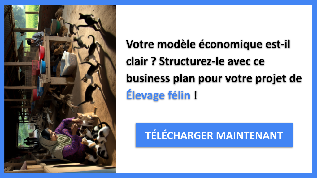 Exemple Business Plan pour Élevage félin - Élevage Félin Business Model Canvas- CTA1