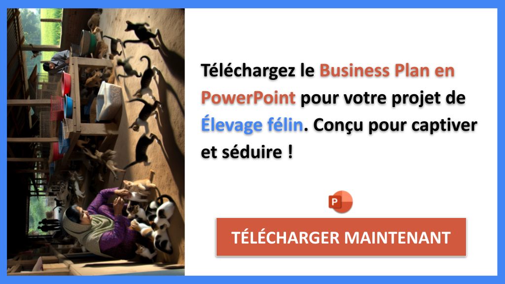 Exemple Business Plan pour Élevage félin - Élevage Félin Business Model Canvas- CTA2