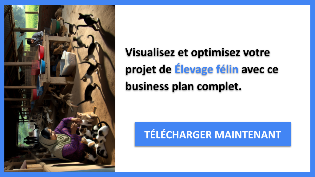 Exemple Business Plan pour Élevage félin - Élevage Félin Business Model Canvas- CTA3
