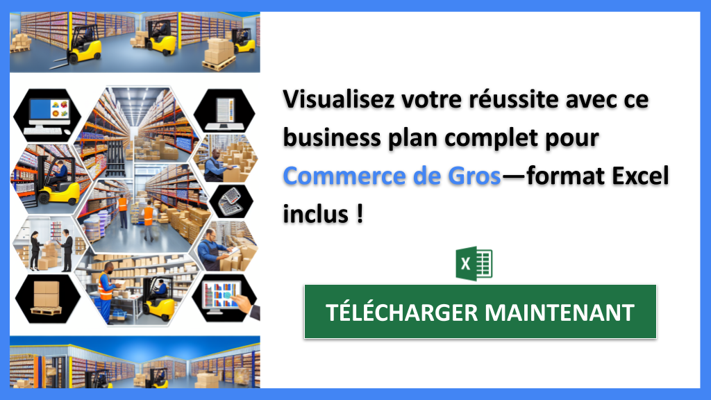 Exemple Business Plan pour Commerce de Gros - Commerce de Gros Business Plan Exemple- CTA3