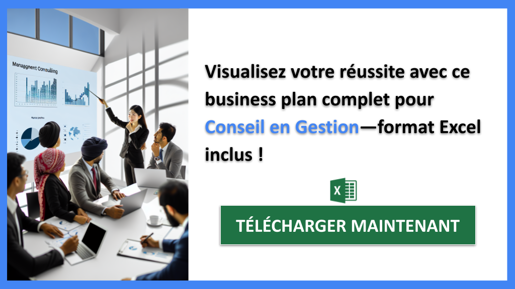 Business Plan Conseil en Gestion : Exemple Détaillé et Pratique 8 Exemple Business Plan pour Conseil en Gestion - Conseil en Gestion Business Plan Exemple- CTA3