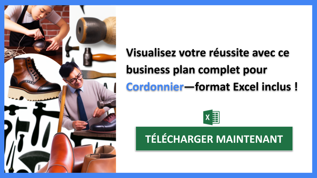Exemple Business Plan pour Cordonnier - Cordonnier Business Plan Exemple- CTA3