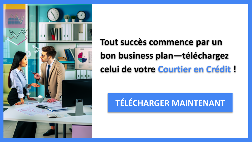 Exemple Business Plan pour Courtier en Crédit - Courtier en Crédit Business Plan Exemple- CTA1