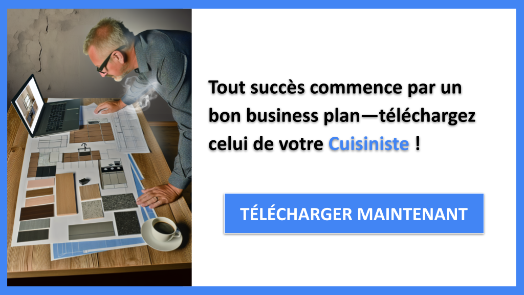 Exemple Business Plan pour Cuisiniste - Cuisiniste Business Plan Exemple- CTA1