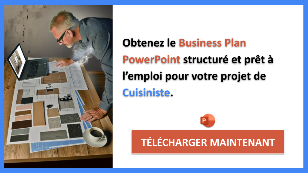 Exemple Business Plan pour Cuisiniste - Cuisiniste Business Plan Exemple- CTA2