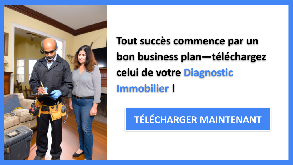 Exemple Business Plan pour Diagnostic Immobilier - Diagnostic Immobilier Business Plan Exemple- CTA1