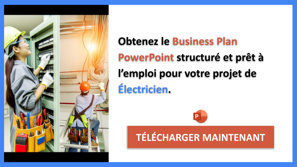 Exemple Business Plan pour Électricien - Électricien Business Plan Exemple- CTA2