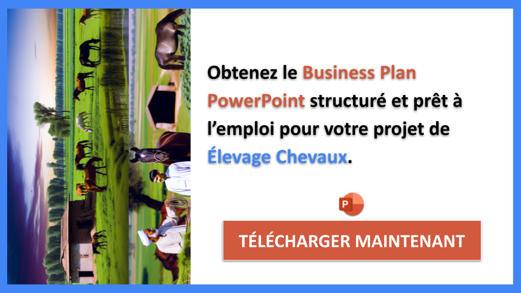 Exemple Business Plan pour Élevage Chevaux - Élevage Chevaux Business Plan Exemple- CTA2