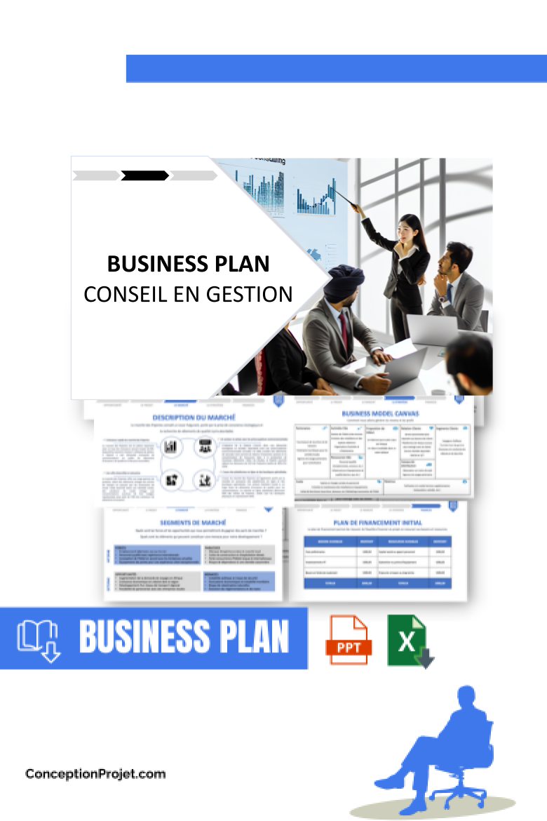 Étude de Faisabilité de Conseil en Gestion : Analyse et Résultats 4 Business Plan pour Conseil en Gestion - Étude Faisabilité Conseil en Gestion