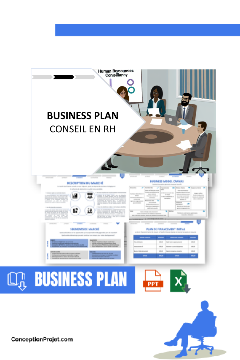 Comment Optimiser l'Étude de Faisabilité de Conseil en RH ? 4 Business Plan pour Conseil en RH - Étude Faisabilité Conseil RH
