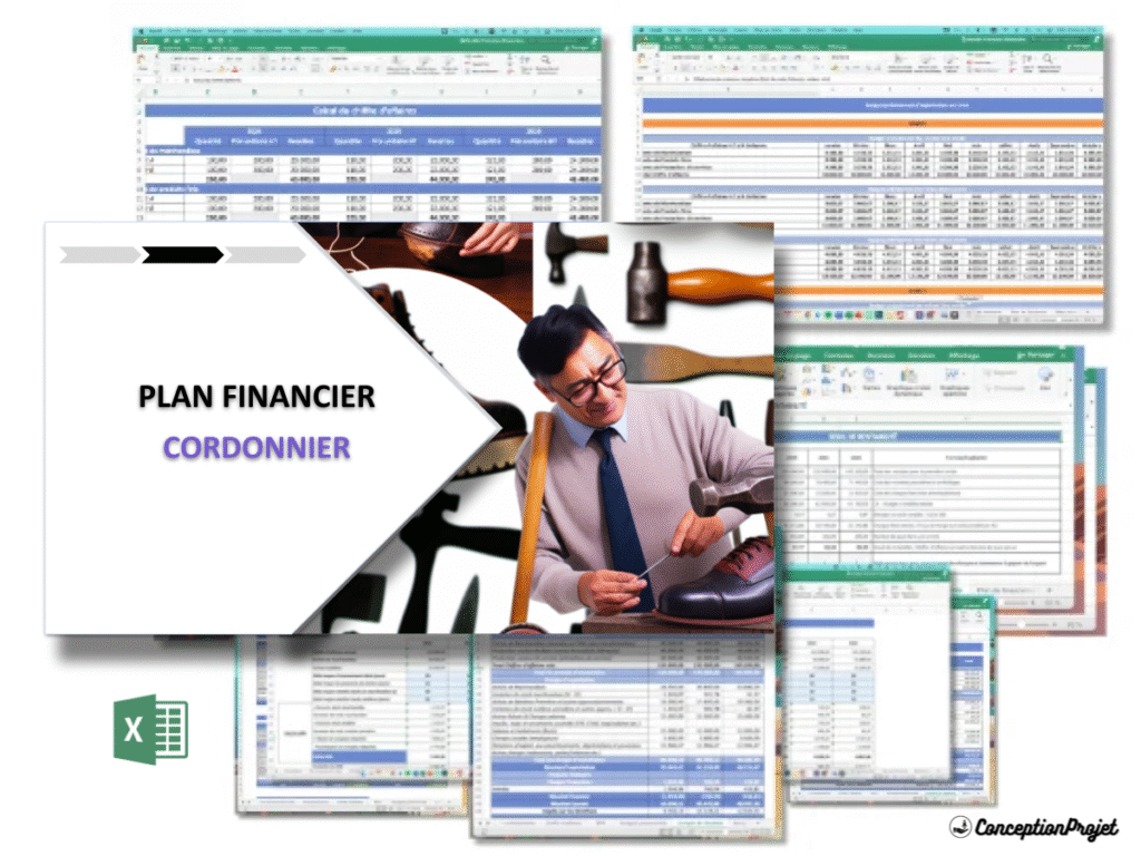 Cordonnier Plan financier Exemple Cover