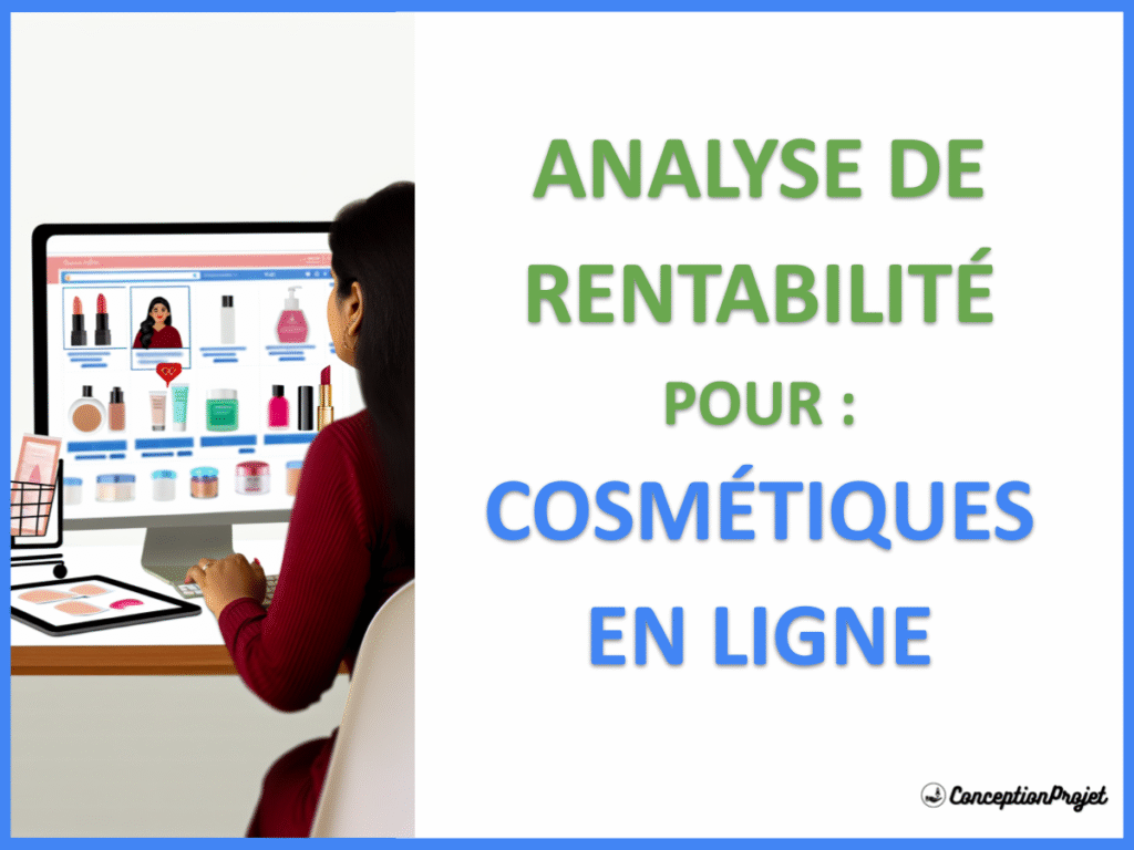 Cosmetiques en Ligne Revenus Rentabilite Cover