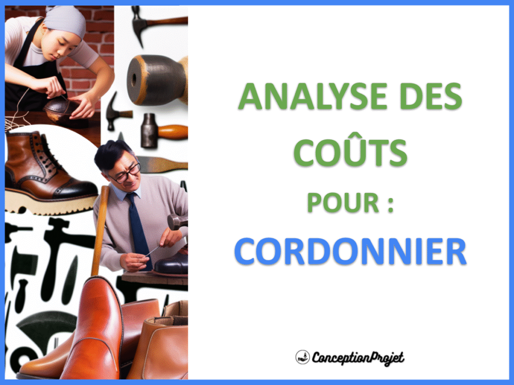 Cout de creation d une activite de Cordonnier Cover
