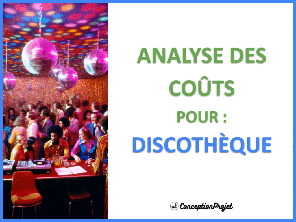 Cout de developpement d une Discotheque Cover