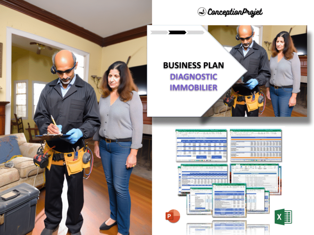 Diagnostic Immobilier Business Plan Exemple Cover