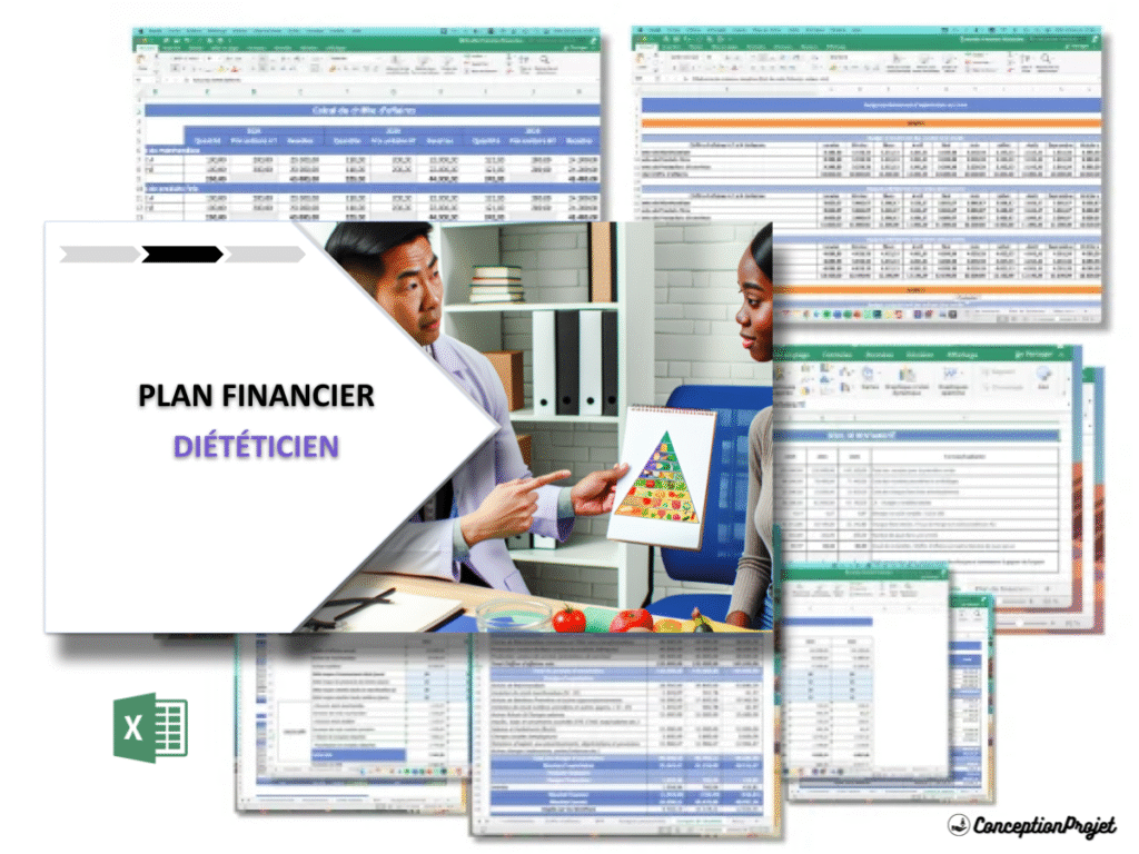 Dieteticien Plan financier Exemple Cover