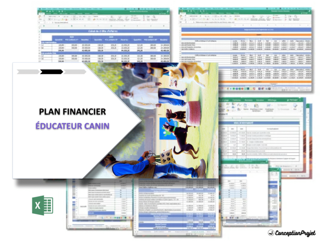 Educateur canin Plan financier Exemple Cover