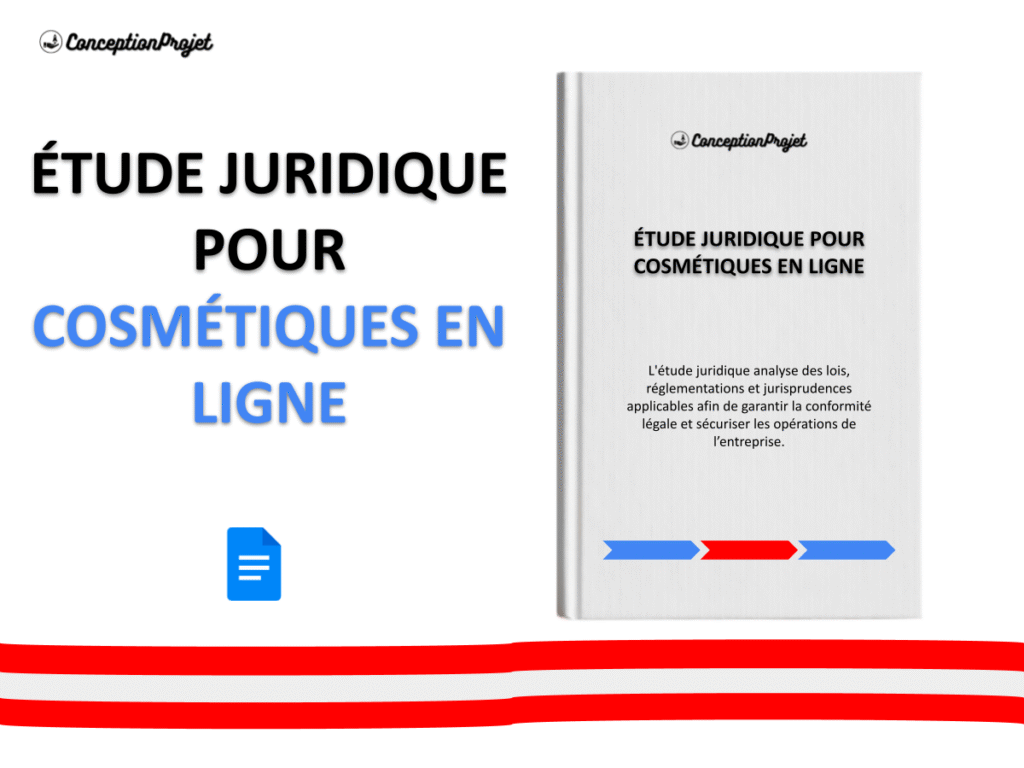 Etude Juridique Cosmetiques en Ligne Cover