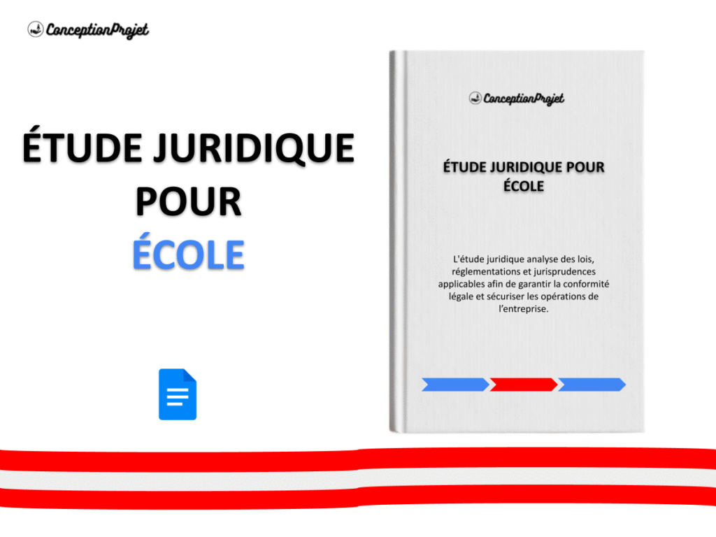 Etude Juridique Ecole Cover