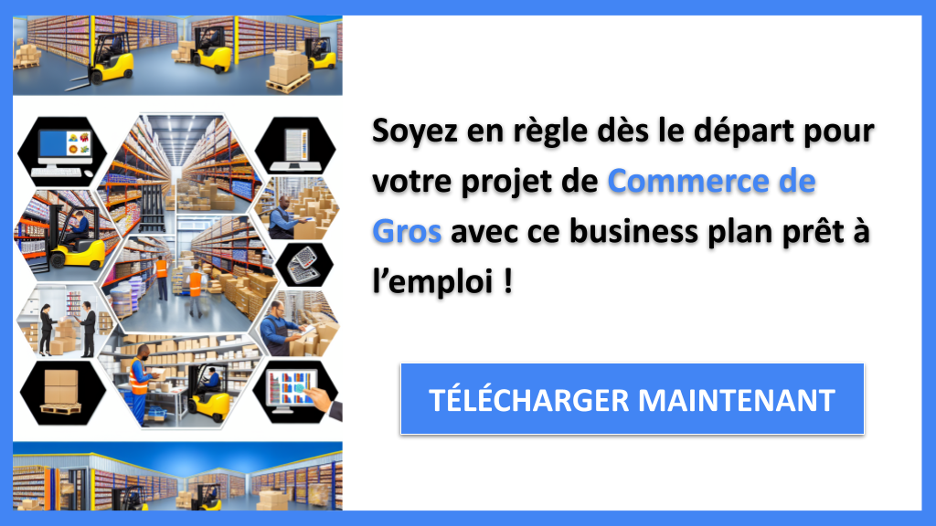 Exemple Business Plan pour Commerce de Gros - Étude Juridique Commerce de Gros- CTA3