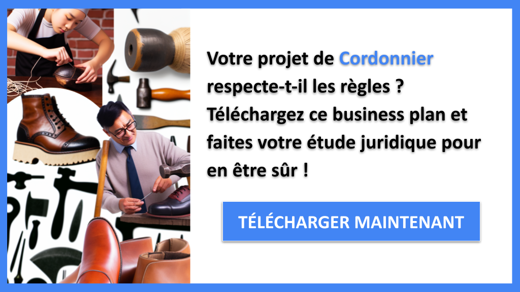 Exemple Business Plan pour Cordonnier - Étude Juridique Cordonnier- CTA1