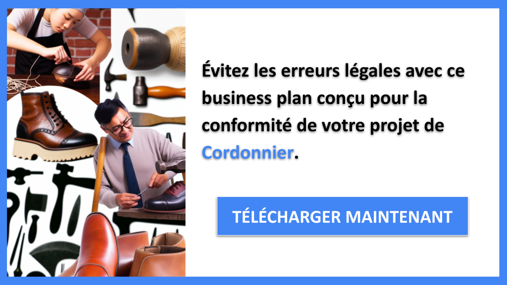 Exemple Business Plan pour Cordonnier - Étude Juridique Cordonnier- CTA2