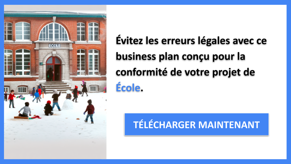 Exemple Business Plan pour École - Étude Juridique École- CTA2