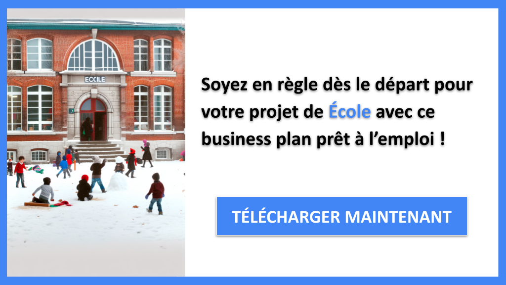 Exemple Business Plan pour École - Étude Juridique École- CTA3