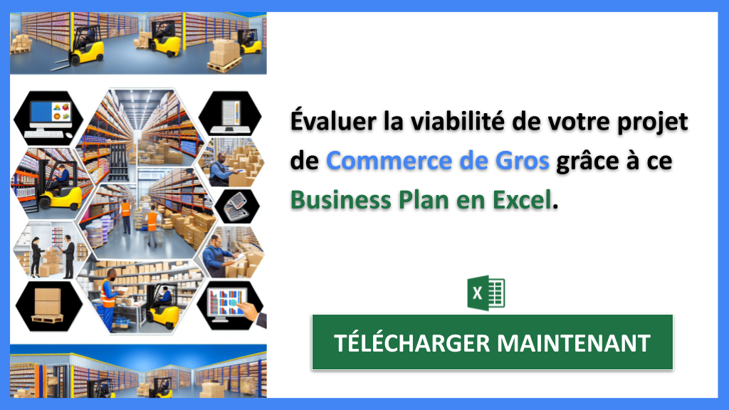 Exemple Business Plan pour Commerce de Gros - Étude Faisabilité Commerce de Gros- CTA2