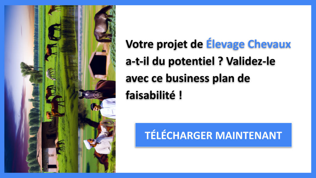 Exemple Business Plan pour Élevage Chevaux - Étude Faisabilité Élevage Chevaux- CTA1