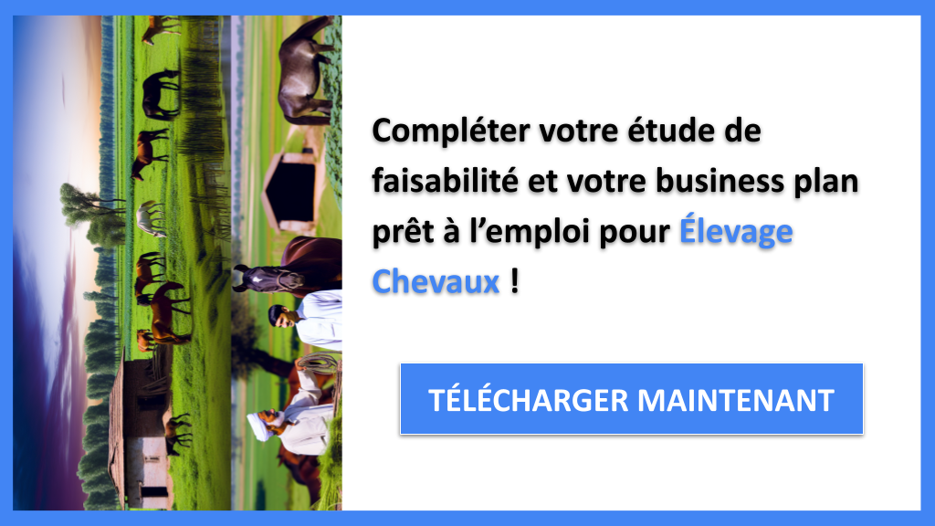 Exemple Business Plan pour Élevage Chevaux - Étude Faisabilité Élevage Chevaux- CTA3