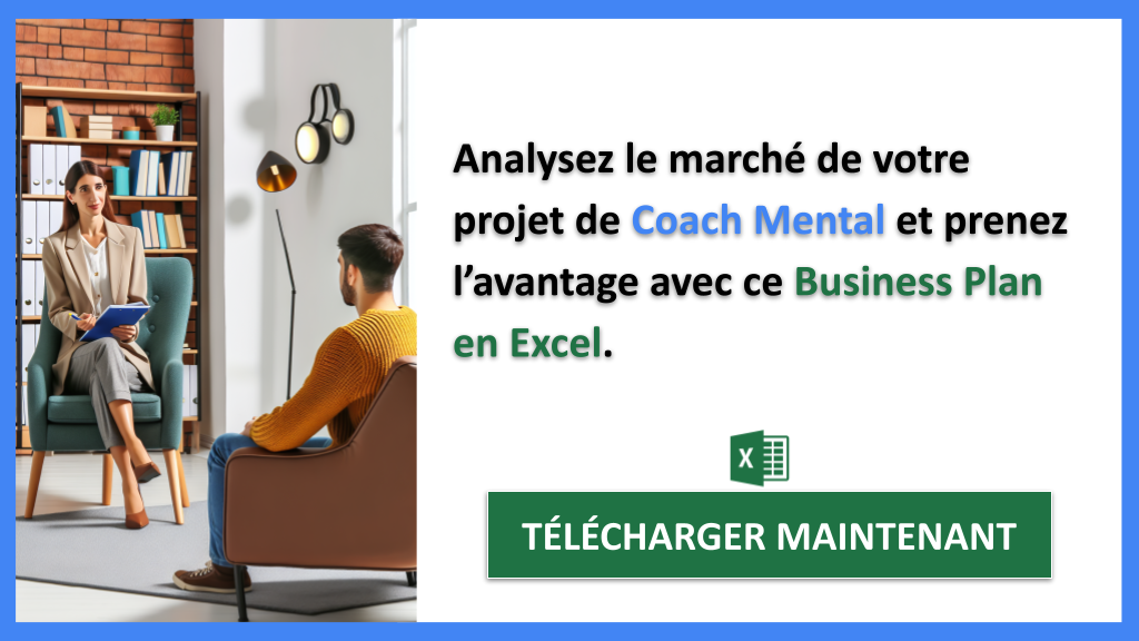 Exemple Business Plan pour Coach Mental - Étude de la Concurrence Coach Mental- CTA2