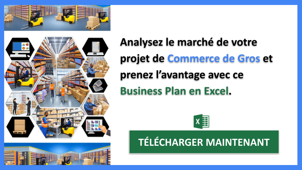 Exemple Business Plan pour Commerce de Gros - Étude de la Concurrence Commerce de Gros- CTA2