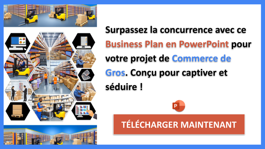Exemple Business Plan pour Commerce de Gros - Étude de la Concurrence Commerce de Gros- CTA3