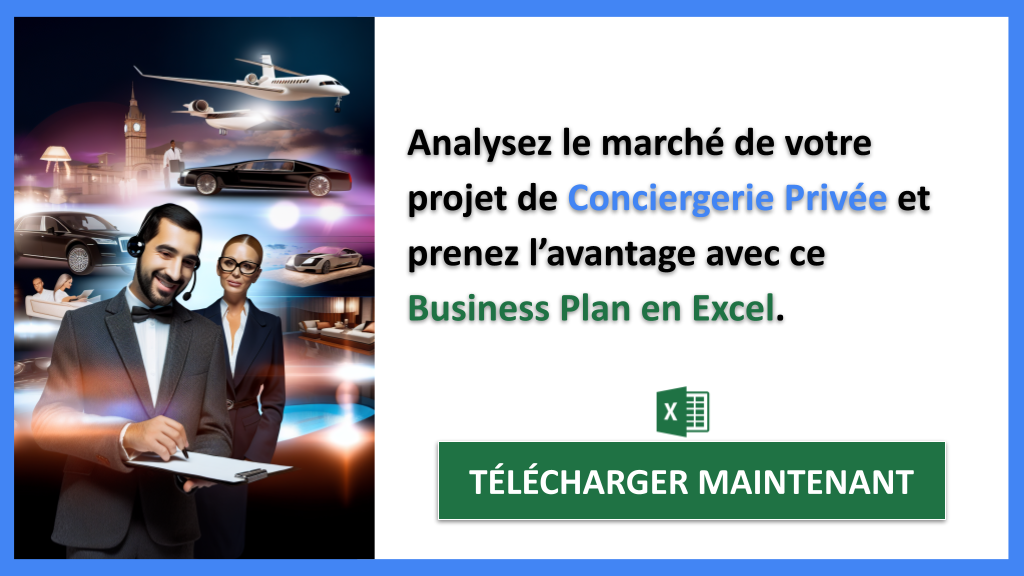 Exemple Business Plan pour Conciergerie Privée - Étude de la Concurrence Conciergerie Privée- CTA2