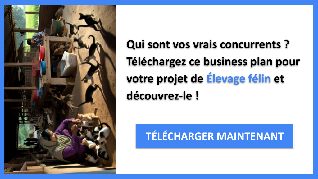 Exemple Business Plan pour Élevage félin - Étude de la Concurrence Élevage félin- CTA1