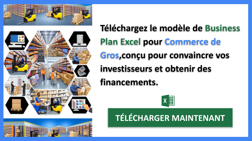 Exemple Business Plan pour Commerce de Gros - Financement Commerce de Gros- CTA2